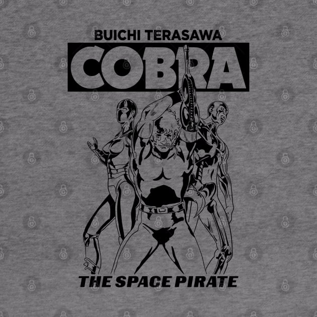 Cobra the space pirate by jorgejebraws